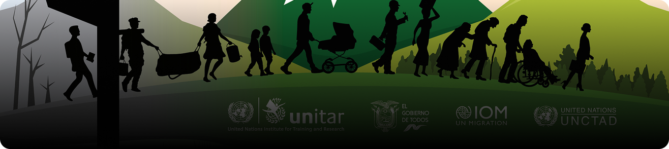 people silhouette in green social landscape